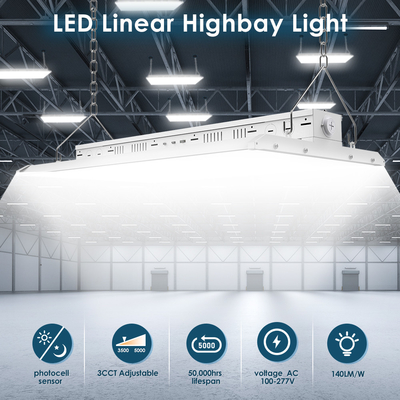 Đèn cao LED tuyến tính với cảm biến chuyển động 80-400W cho cửa hàng nhà máy kho