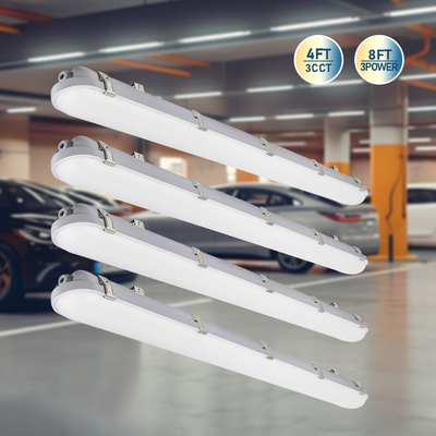 Ánh sáng LED Batten ba mặt với nhiệt độ màu chọn được 3500K / 4000K / 5000K / 5700K / 6500K
