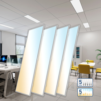 USA Trong Sổ LED Flat Panel Light ETL DLC Premium 3Power 3CCT Chuyển đổi 277V 347V 130lm/w