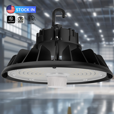 UL DLC 100W 200W 300W Đèn UFO Highbay IP65 có thể giảm độ sáng cho kho công nghiệp