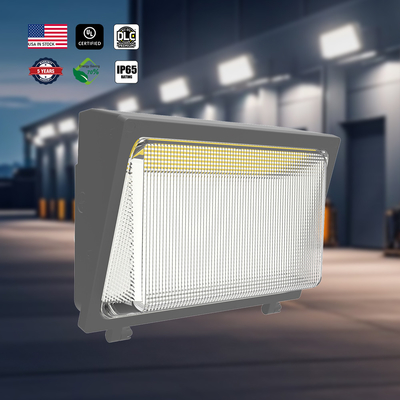Đèn đường phố LED Wall Pack với cảm biến chuyển động Photocell 30W 40W 60W 80W 100W 120W Ip65