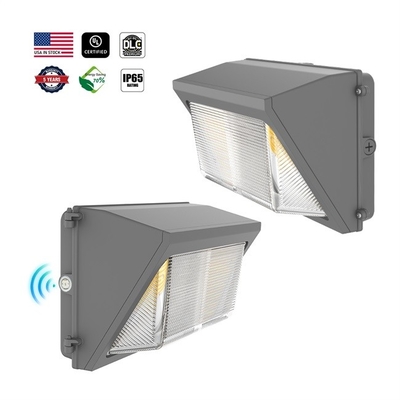 Nhôm 5200lm 40 Watt LED Wall Pack màu nâu đèn LED bên ngoài tòa nhà