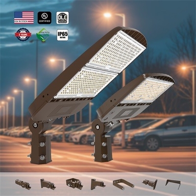 Đèn đường LED có thể điều chỉnh 300W Ánh sáng khu vực LED IP65 3CCT và 3Power Đèn đường LED 45000Lm Ánh sáng ngoài trời