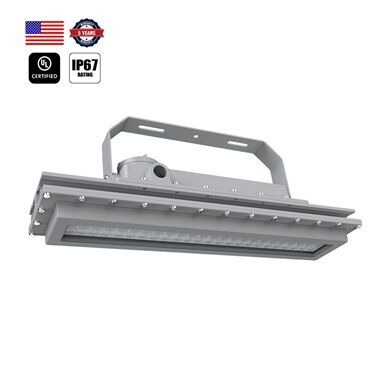 Ánh sáng LED chống nổ được thiết kế cho ánh sáng địa điểm công nghiệp nguy hiểm với phạm vi công suất bao gồm 40W đến 300W
