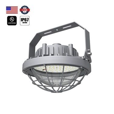 Ánh sáng LED UFO chống nổ Được thiết kế cho ánh sáng kho chống nổ Với phạm vi công suất bao gồm 40W đến 300W