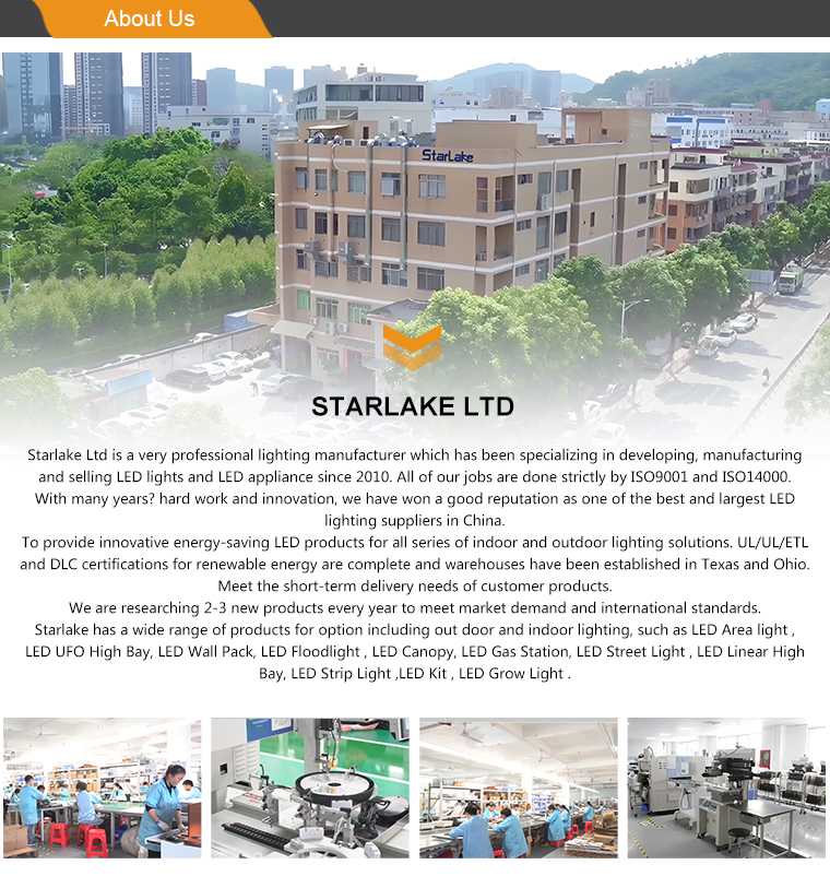 Mỹ kho Led High Bay Đèn 200W 300W 3Cct Đèn công nghiệp điều chỉnh Đèn cửa hàng thương mại 7