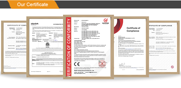 2700K-4000K Đèn đèn LED, 110Lm/w IP20 Đèn đường LED 7