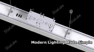 Giải pháp chiếu sáng tuyến tính kiến ​​trúc LED hiện đại